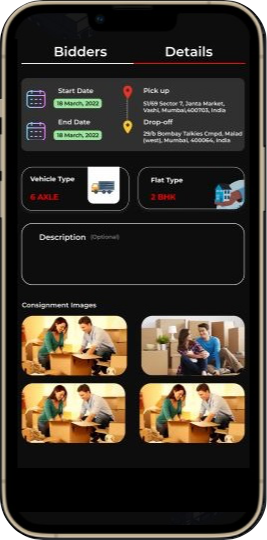 packers and movers with real images